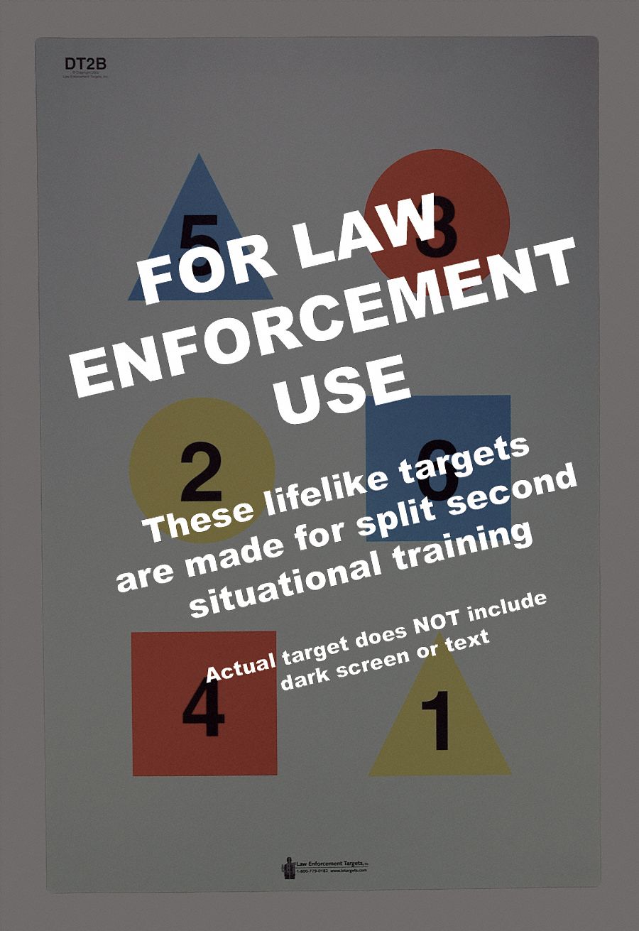 Shooting Range Targets: Paper, Bullseye Target, 35 in Ht, 23 in Wd, 100 PK