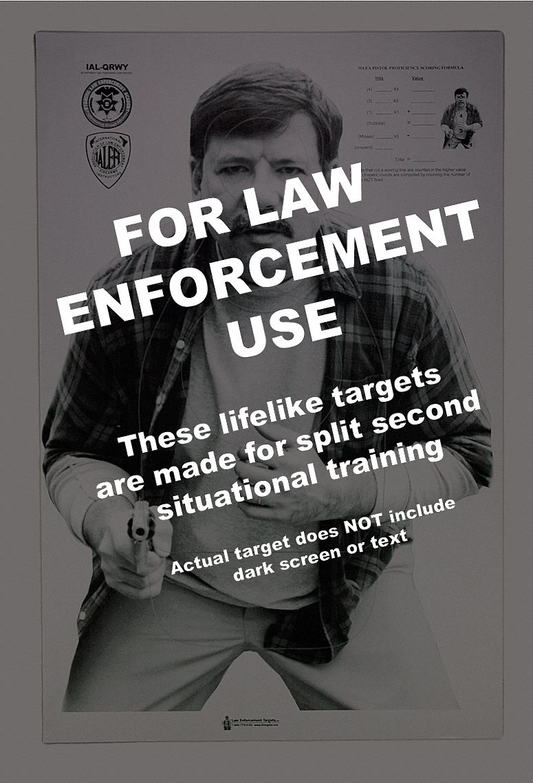 Wyoming Law Enforcement Target, PK100