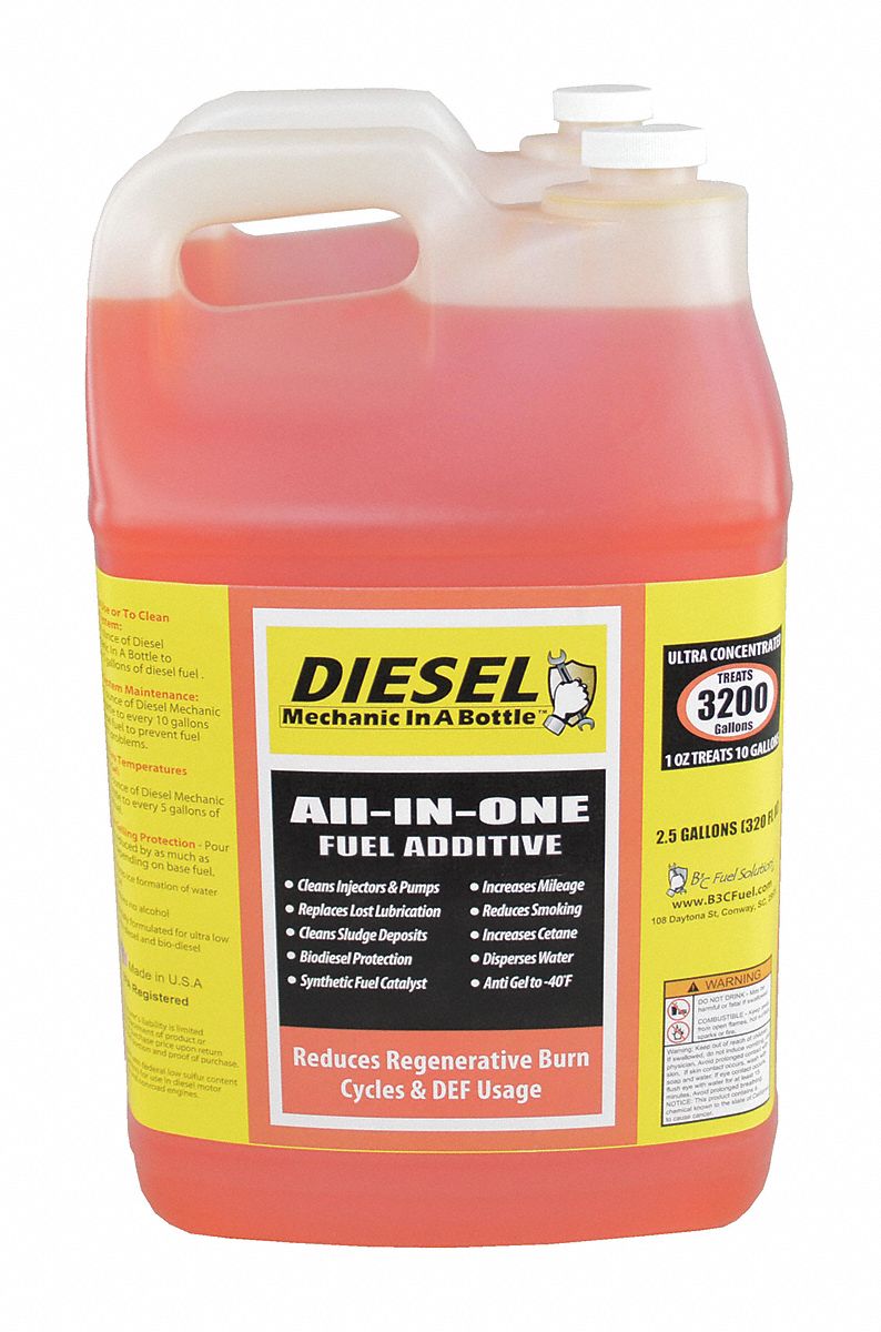 Diesel Fuel Supplement,2.5 gal.,PK2 Grainger