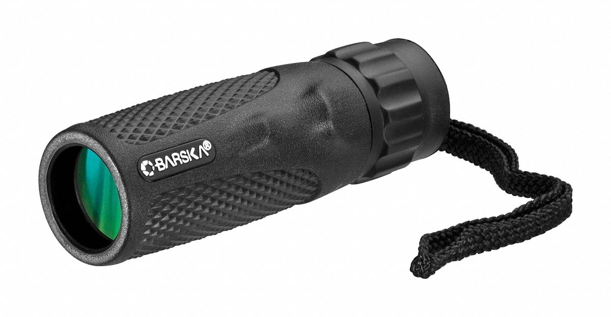 Monoculars: 10x, 303 ft @ 1000 yd, Fog Resistant/Water Resistant, Gen