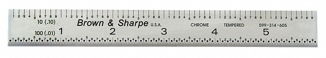Ruler, Steel,