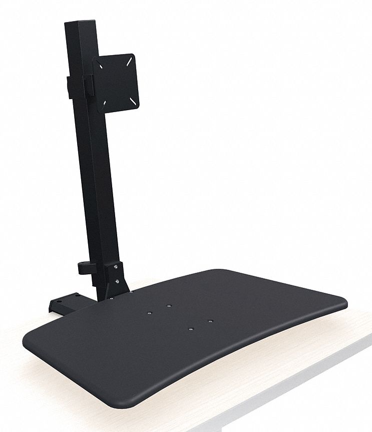 BALT Mounted Workstation, w/Single Monitor, Blk - 49UG12|91113 - Grainger