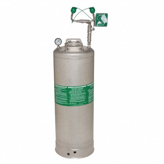 HAWS Portable AirCharged Emergency Eyewash, 15.0 gal Eye Wash Tank