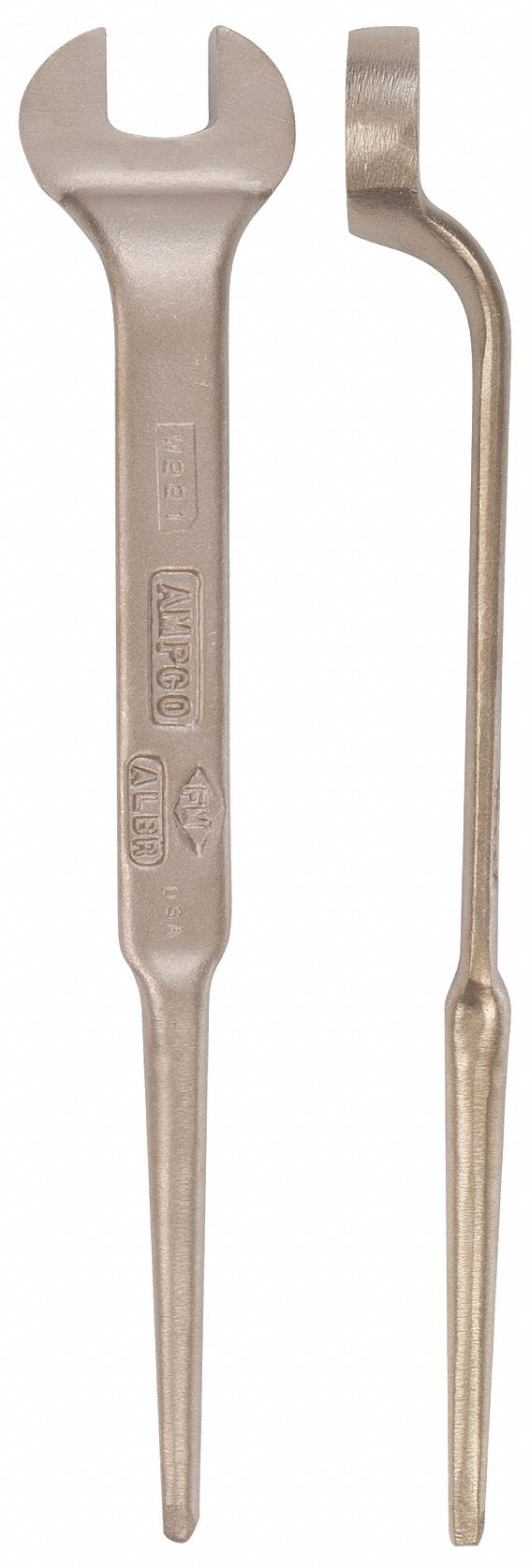 WO-19X22 Ampco 19 x 22mm Double Open End Wrench Metric Natural 