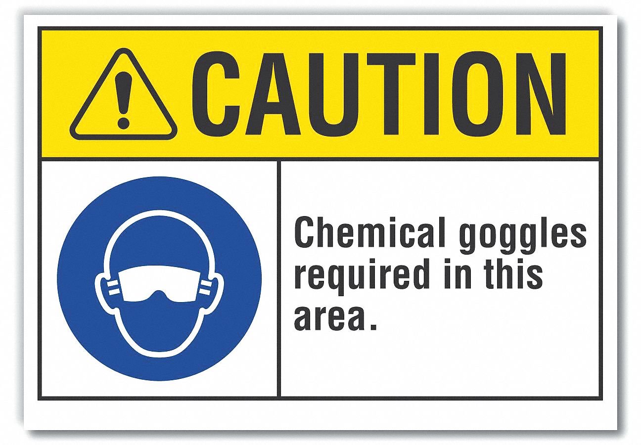  Eye  Caution Reflective Label: Reflective Sheeting, Adhesive Sign Mounting, Engineer Grade, Caution