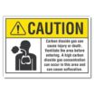 Caution: Carbon Dioxide Gas Can Cause Injury Or Death. Ventilate The Area Before Entering. A High Carbon Dioxide Gas Concentration Can Occur In This Area And Can Cause Suffocation. Signs