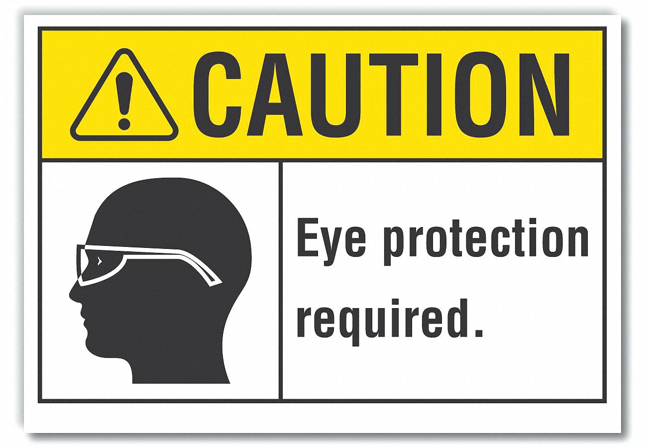 Reflective Sheeting, Adhesive Sign Mounting, Eye Caution Reflective ...