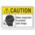 Respirator Signs - Grainger Industrial Supply