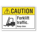 Industrial Traffic Control Safety Signs & Labels