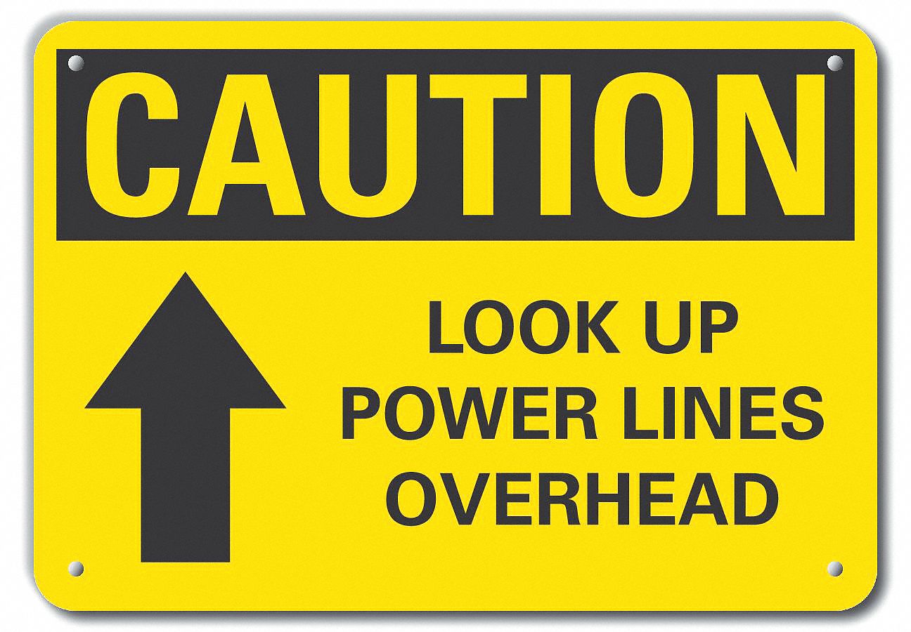 Reflective  Electrical Hazard Caution Sign: Aluminum, Mounting Holes Sign Mounting, Engineer Grade