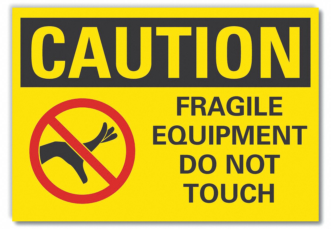  Machine & Operation Caution Reflective Label: Reflective Sheeting, Adhesive Sign Mounting, Caution