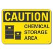 Caution: Chemical Storage Area Signs