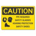 Personal Protective Equipment Signs & Labels