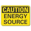 Caution: Energy Source Signs