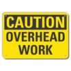 Caution: Overhead Work Signs