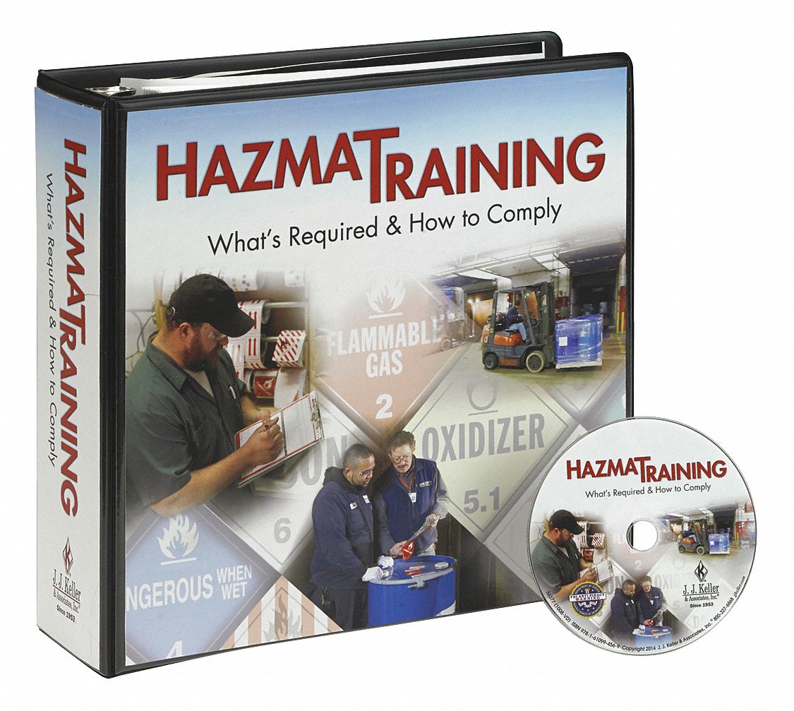 J.J. KELLER, Hazmat Training, English, Safety Training Program 490T92