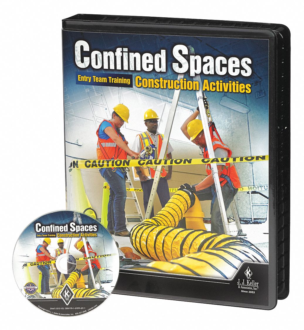 JJ KELLER, Construction Safety, Confined Space, DVD Training Program