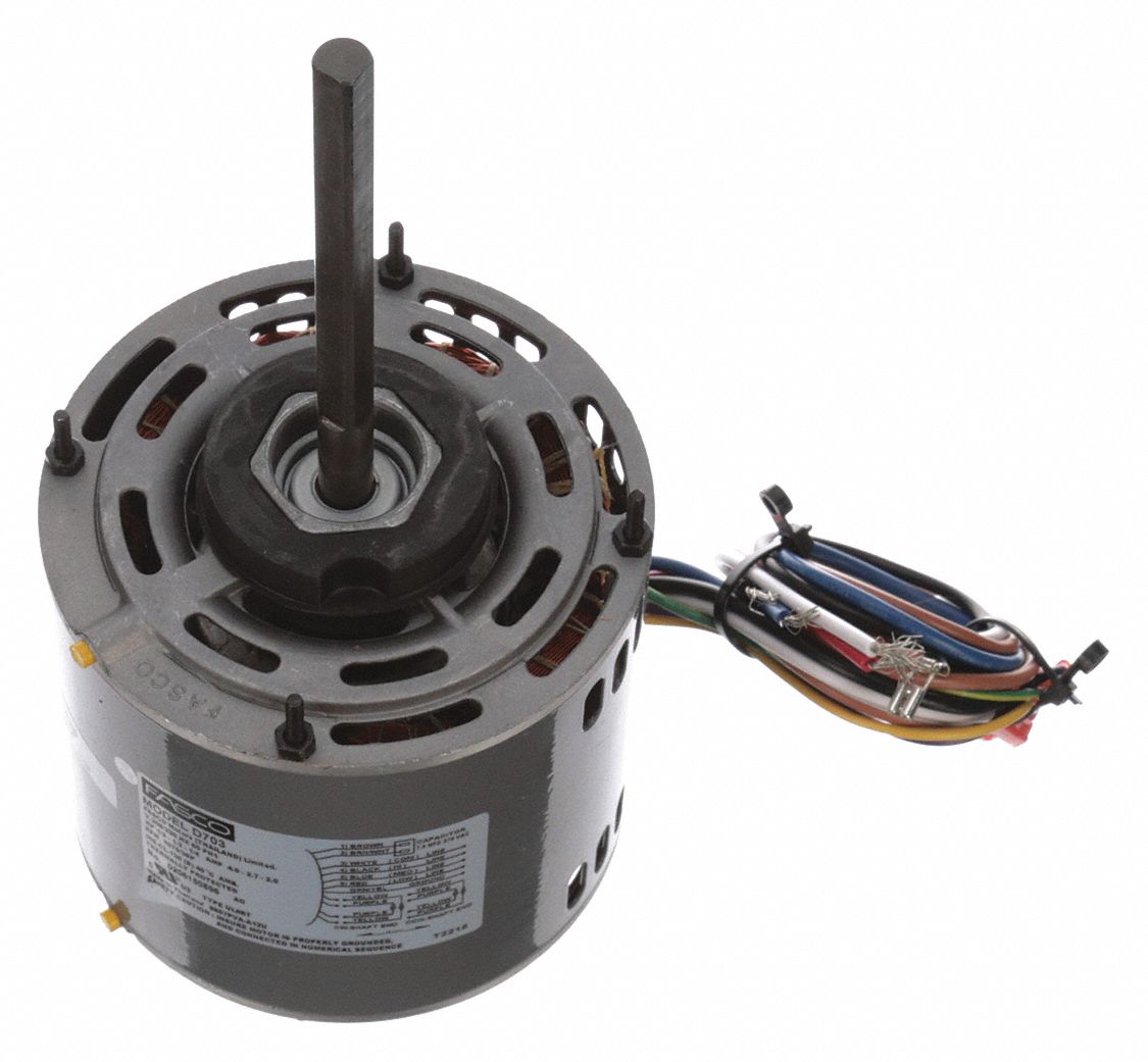 Fasco D213 3.3 Frame Open Ventilated Shaded Pole General Purpose Motor with Sleeve Bearing 115V 2.1 amps 1/15HP 60Hz 3000rpm 