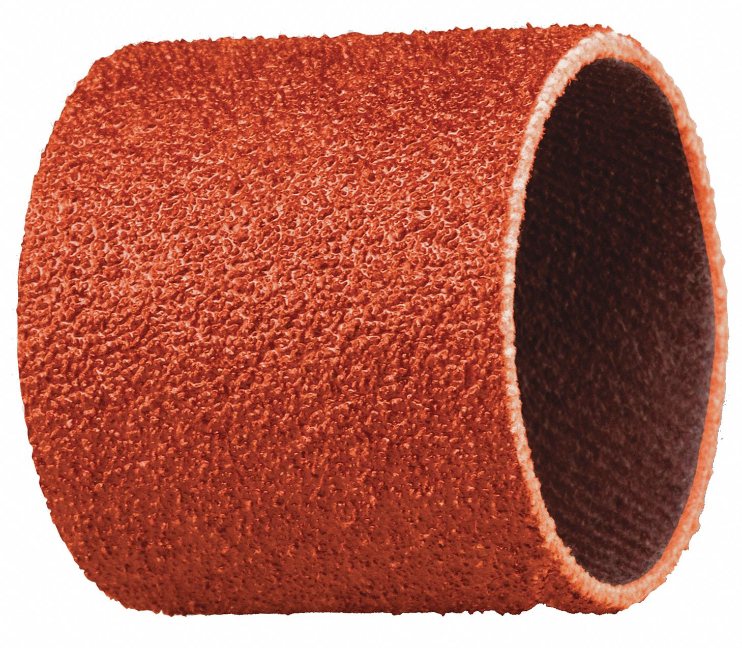 Spiral Band: 1 in Dia x 1 in W, Ceramic, P120 Grit, 747D