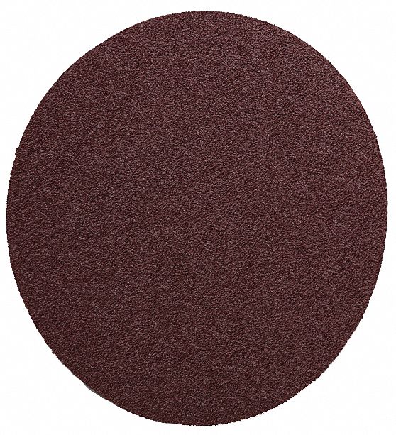 PSA Sanding Disc: 2 in Dia, Non-Vacuum, Aluminum Oxide, 40 Grit, X Wt Cloth, 348D, 40, Cloth, PK