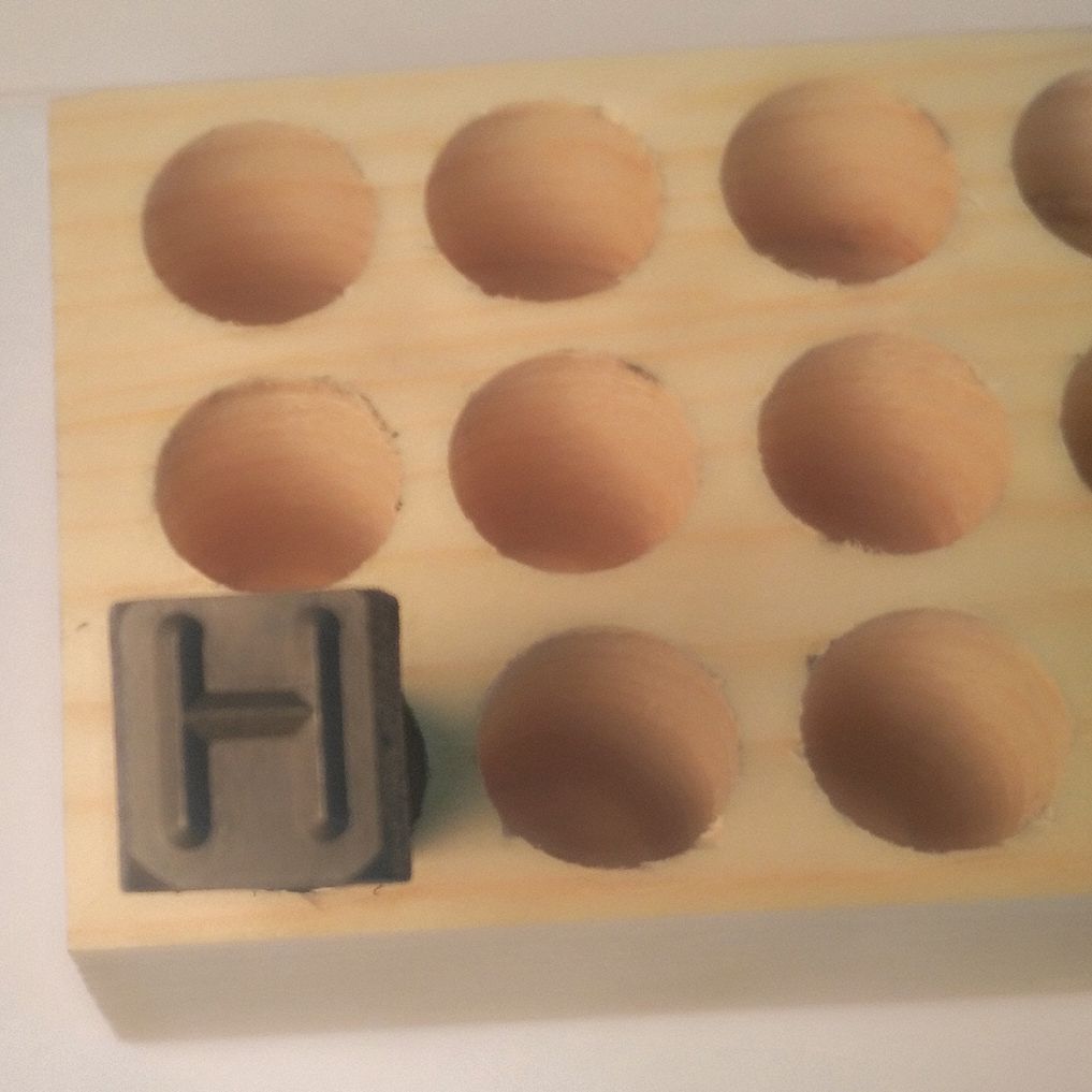 Hand Stamp Character: H, 1/4 in Character Ht, 2 5/8 in Shank Lg, Steel