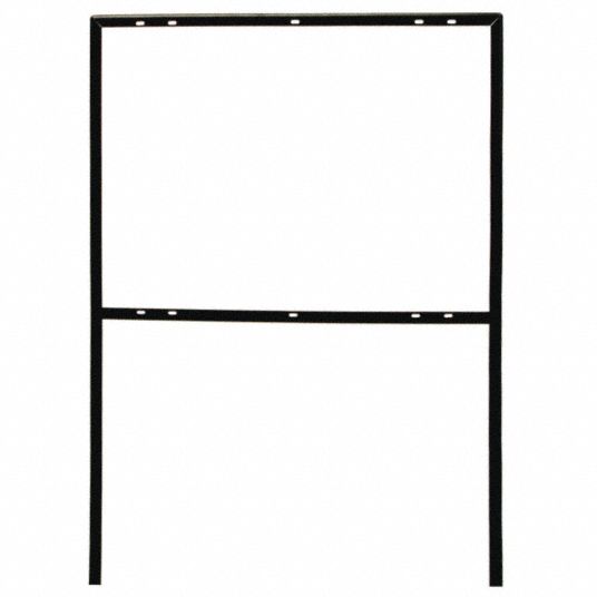 18 in x 24 in Compatible Sign Size, 23 in, Sign Frame - 52ZW60|FRAME-2 ...