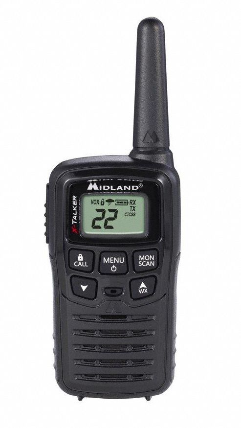 MIDLAND Handheld Portable Two Way Radio, MIDLAND RADIO X-Talker, 22