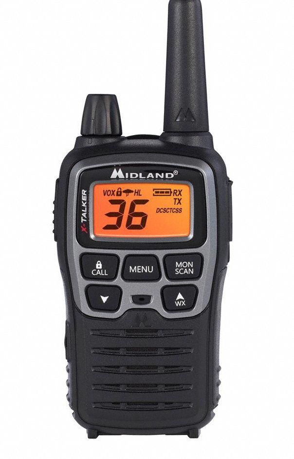MIDLAND Handheld Portable Two Way Radio, Midland Radio XTalker, 36