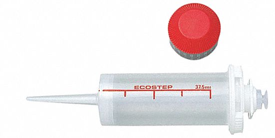 Pipettor Syringe, 3.75mL, Red, PK100