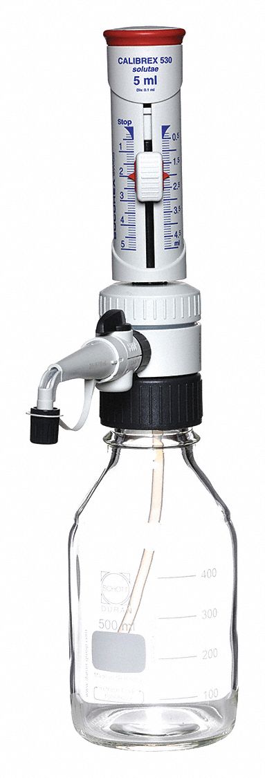 Bot Top Dspnsr, 5 mL, Min 0.5 mL-Max 5 mL