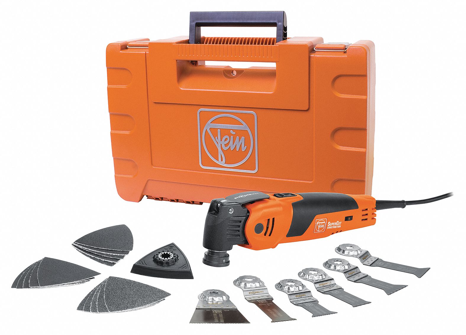 FEIN Oscillating MultiTool, 4 Amp 49WJ46FSC 500QSL WOOD Grainger