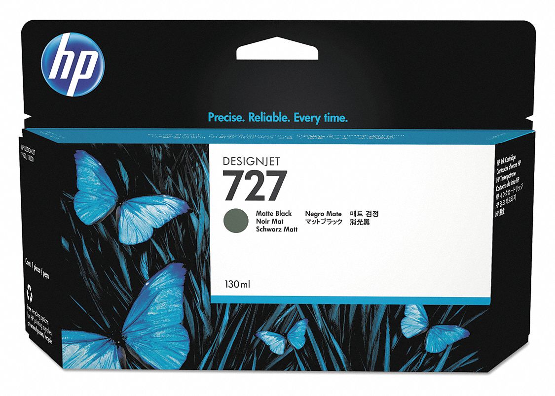 Ink Cartridge: 727, Matte Black, Black