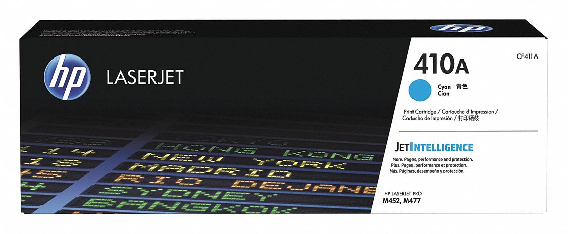 Toner Cartridge: 410A,