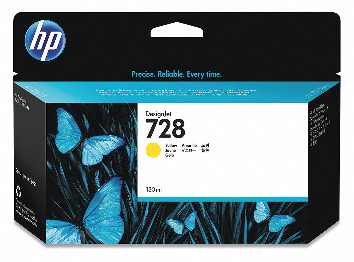 Cartridge: 728, Yellow,
