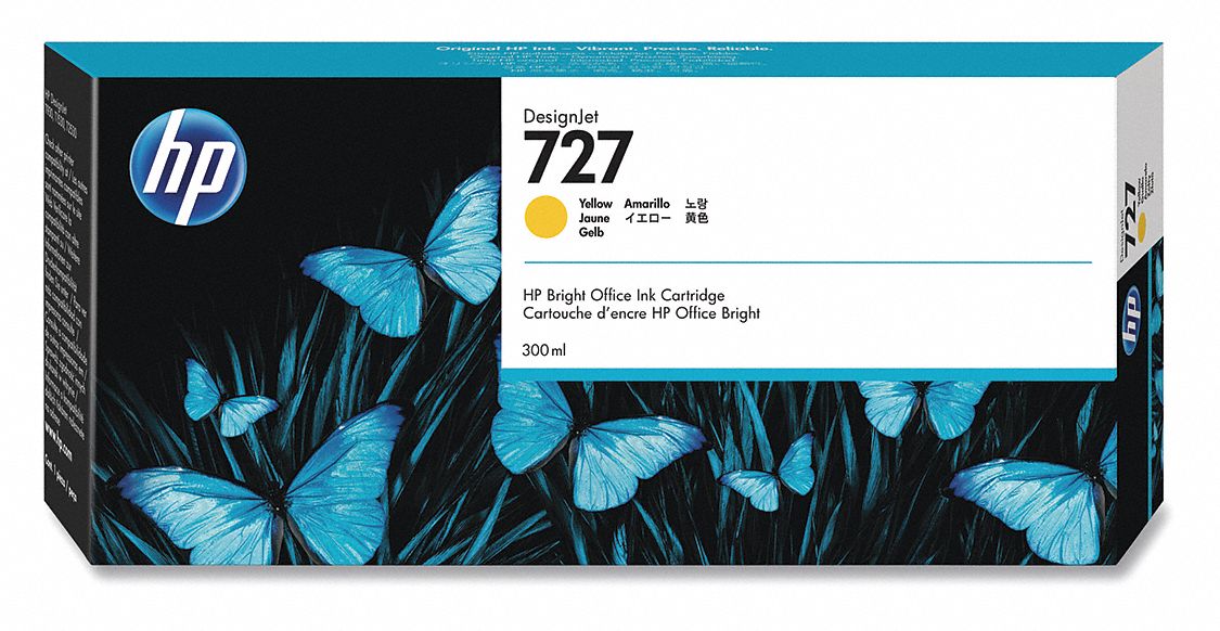 Ink Cartridge: 727, Yellow, Yellow