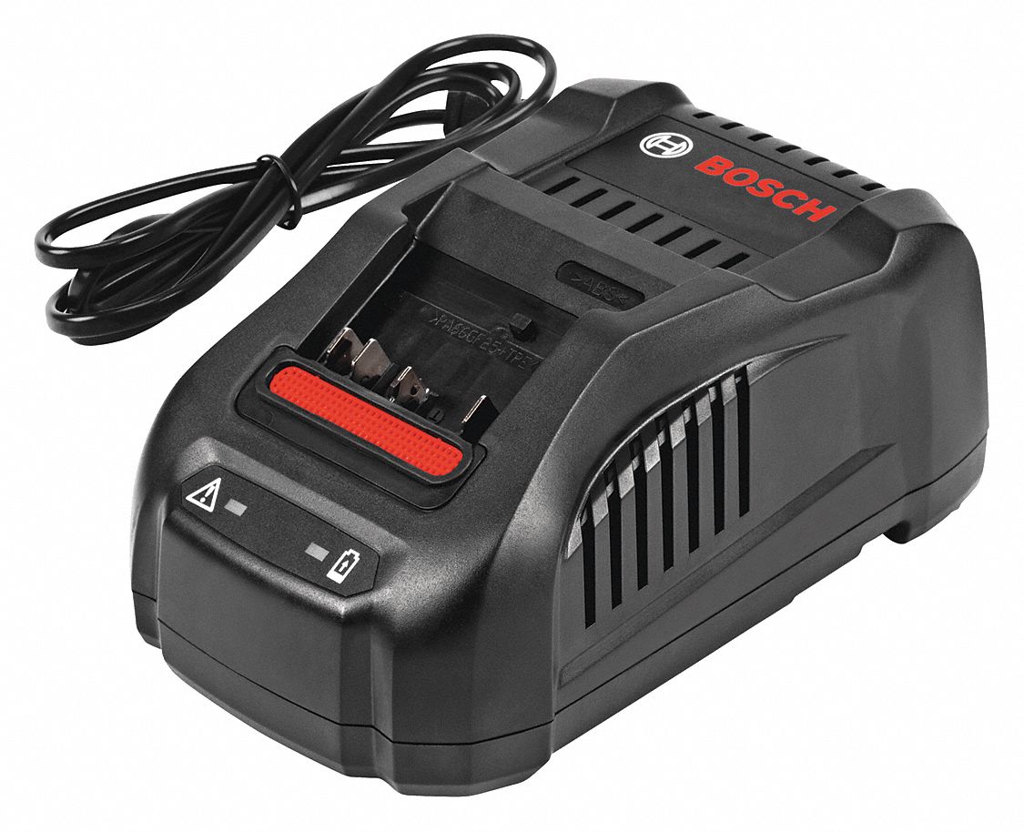BOSCH Battery Charger, LiIon, 14.4V, 18V, Number of Ports 1 49WL53