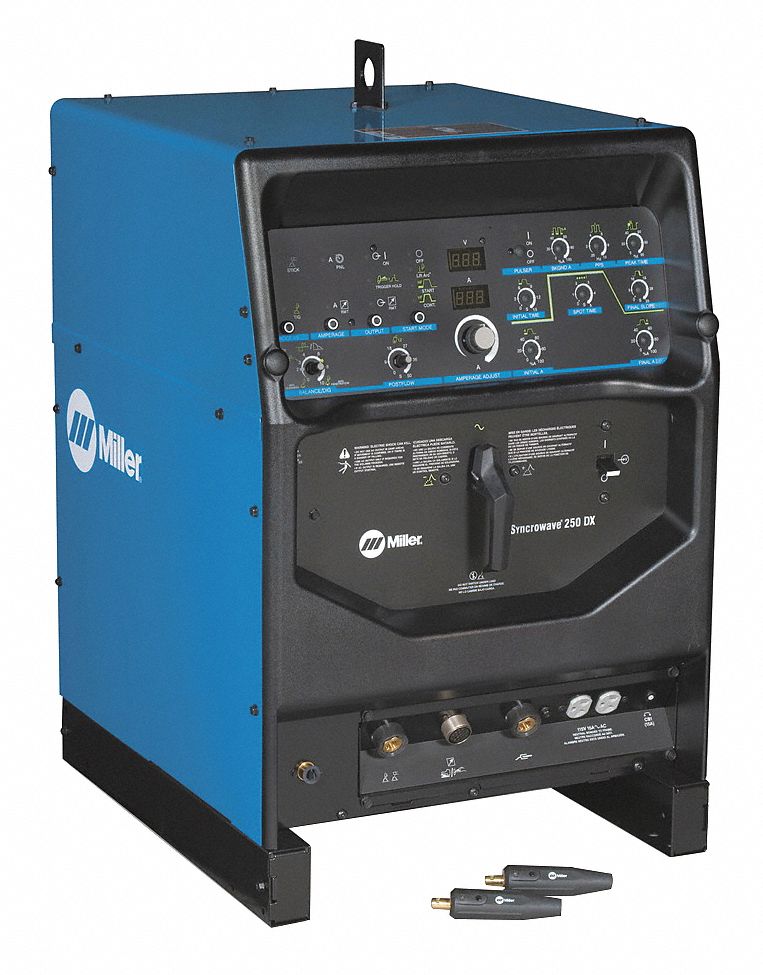 MILLER ELECTRIC, Syncrowave 250 DX, AC/DC, TIG Welder - 49WM51