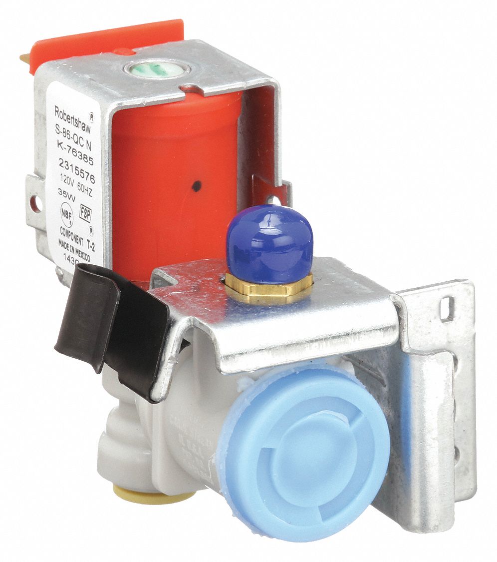 WHIRLPOOL, Refrigerator, Inlet Valve 49X141WP2315576 Grainger