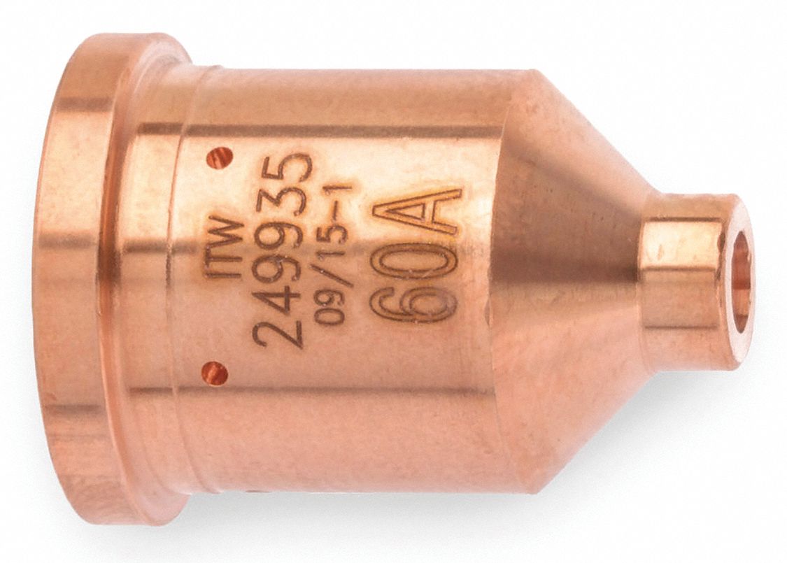MILLER ELECTRIC Tip For Miller XT60 Plasma Torch, 60 A, XT60, 3 PK