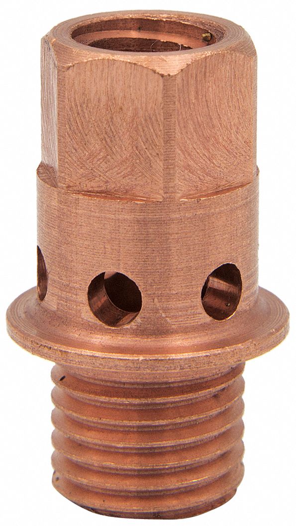 DIFFUSER, COPPER, FOR USE WITH TREGASKISS PATRIOT ROBOTIC WATER-COOLED MIG GUN