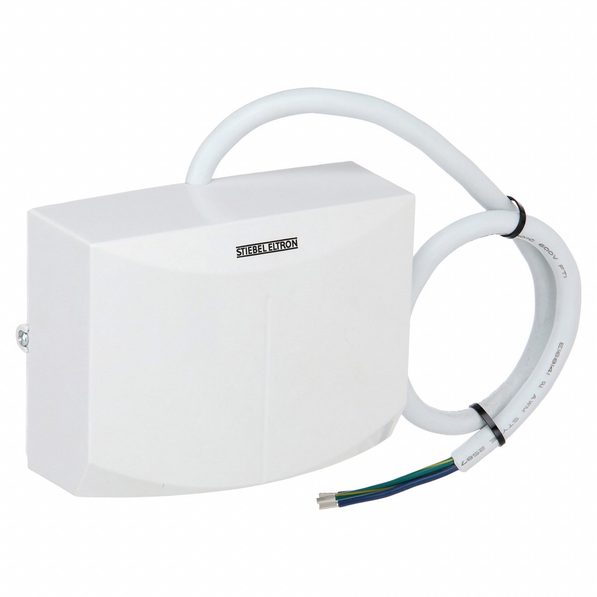 Electric Tankless Water Heater: Indoor, 3, 500 W, 0.66 gpm Max. Flow Rate