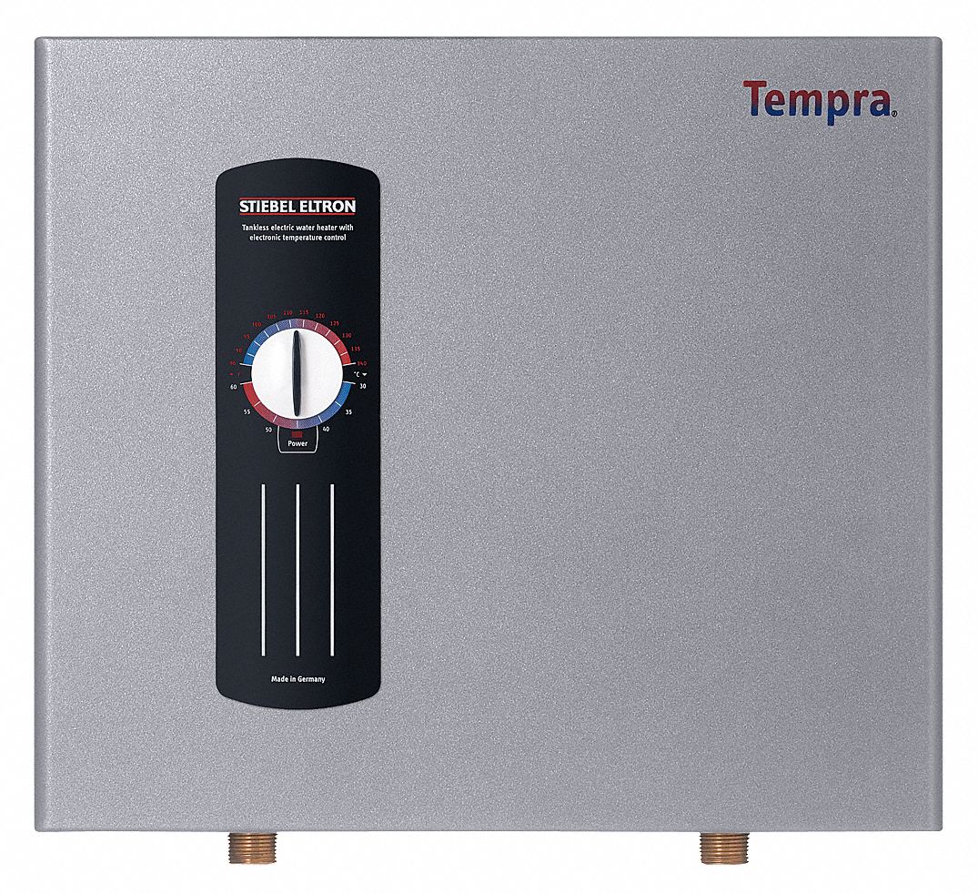 208/240V General Purpose Electric Tankless Water Heater, 10,800/14,400  Watts, 60 Amps - Water Heater - Grainger
