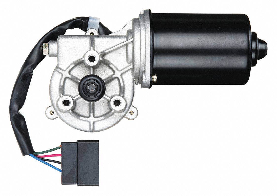 AUTOTEX Wiper Motor: 12 V Volt, 7 15/64 in, J3 Series, Bus/Commercial ...