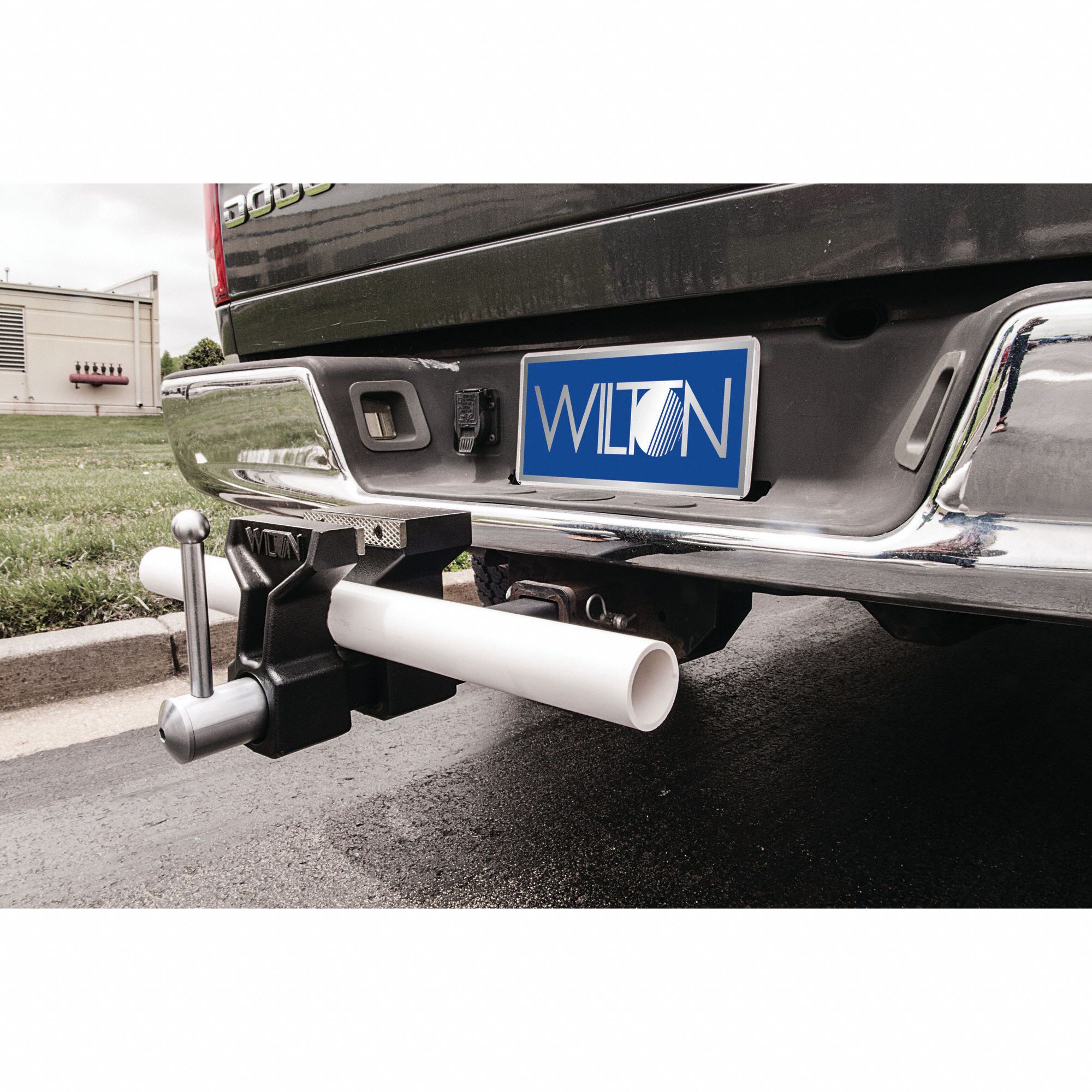 WILTON Heavy Duty Truck Hitch Vise, 5 in Jaw Width, 6 in Max. Opening, 5 in Throat Depth