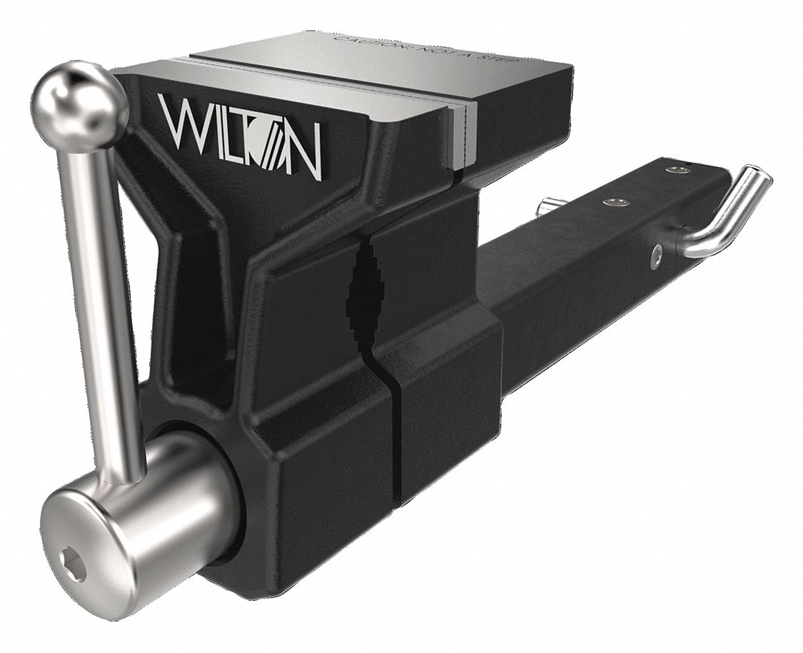 Wilton Heavy Duty Truck Hitch Vise, 5 Jaw Width, 6 Max. Opening, 5 