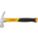 STRAIGHT CLAW HAMMER, STEEL, RIBBED GRIP, FIBREGLASS HANDLE, 16 OZ HEAD WT, 13 IN OVERALL L, SMOOTH