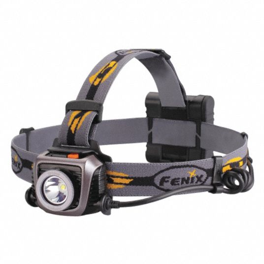 Fenix Lighting Led Headlamp Plastic 50 000 Hr Lamp Life Maximum Lumens Output 900 Gray 49xj34 Hp15 Grainger