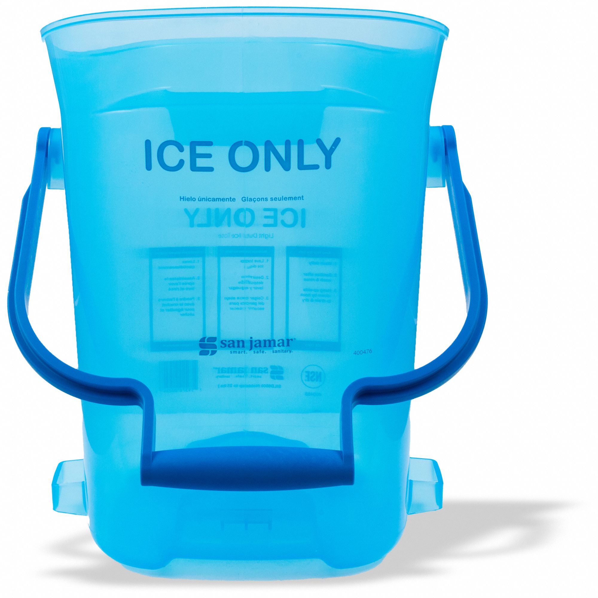 SAN JAMAR SILD6000 Ice Tote,Blue,16