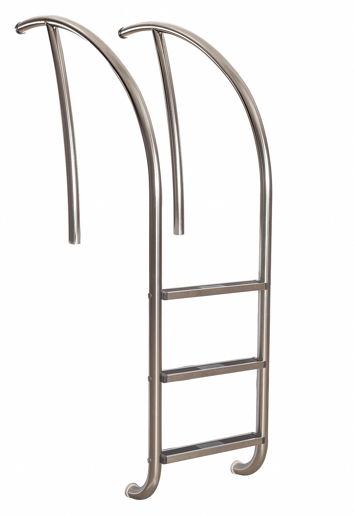 S.R. SMITH Ladder, Number of Steps 3, Stainless Steel, 24 in Step Width