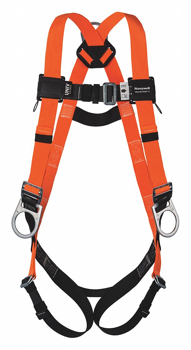 Full Body Harness: Positioning, Vest Harness, Mating / Mating, Mating, S/M, Steel D-Rings